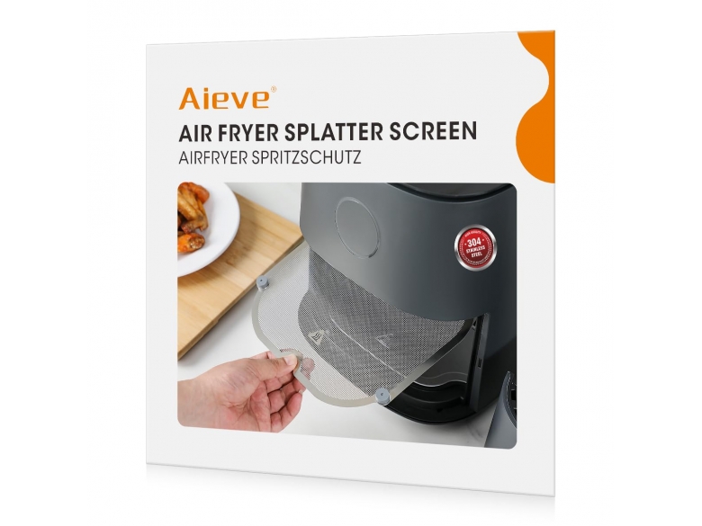 Edelstahl Spritzschutz Feinmaschiger Fettspritzschutz kompatibel mit COSORI XXL